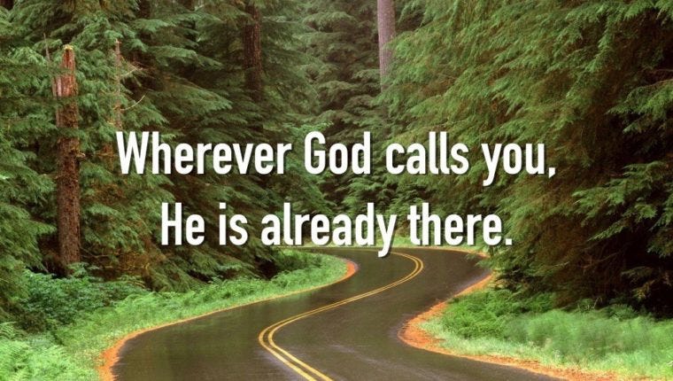 2021: God Is Already There - Ray Noah | Faith in Motion