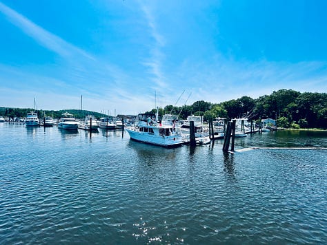 cruise, ships, harbor, water, sky, people