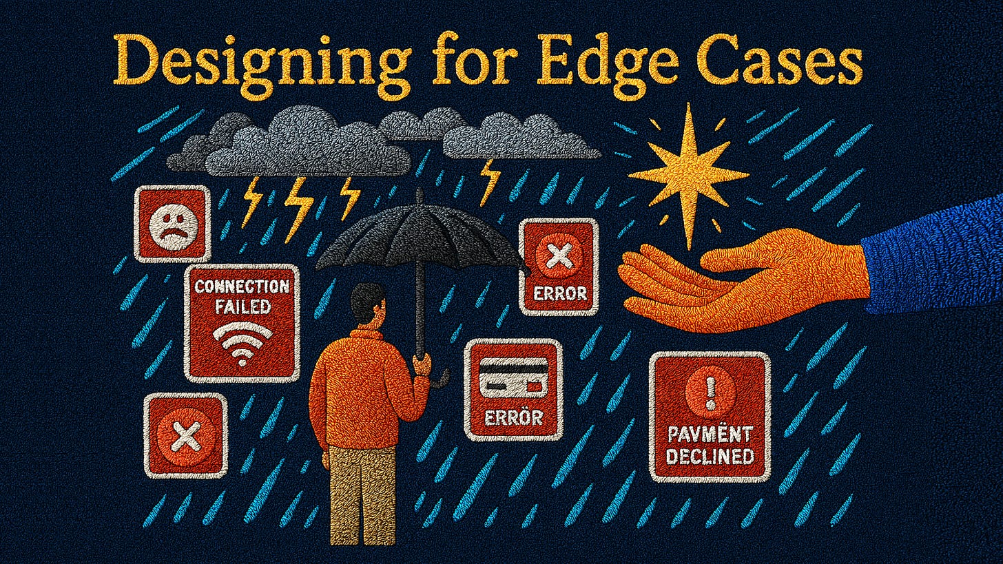 Designing for Edge Cases: UX That Works When Things Go Wrong