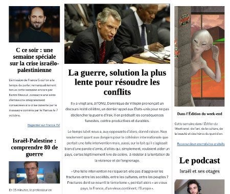 La Une du fil PostAp du 14 octobre La Une du fil PostAp du 14 octobre