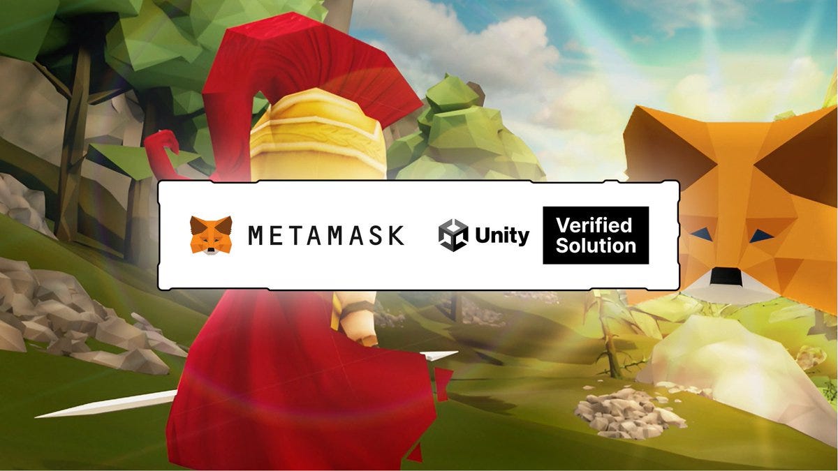 Game On: MetaMask x Unity 👾 - by William M. Peaster