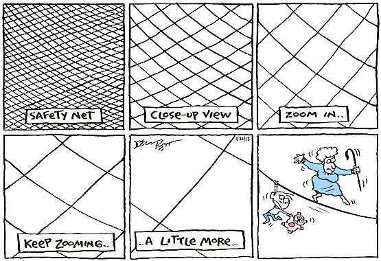 Cartoon: Safety net