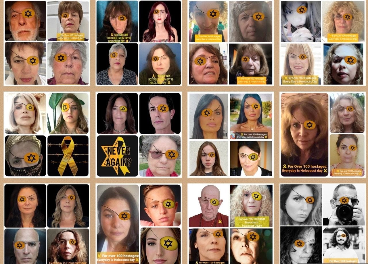 Échantillon parmi les plusieurs centaines de participants à la campagne « Blind Eye » dans le monde Échantillon parmi les plusieurs centaines de participants à la campagne « Blind Eye » dans le monde