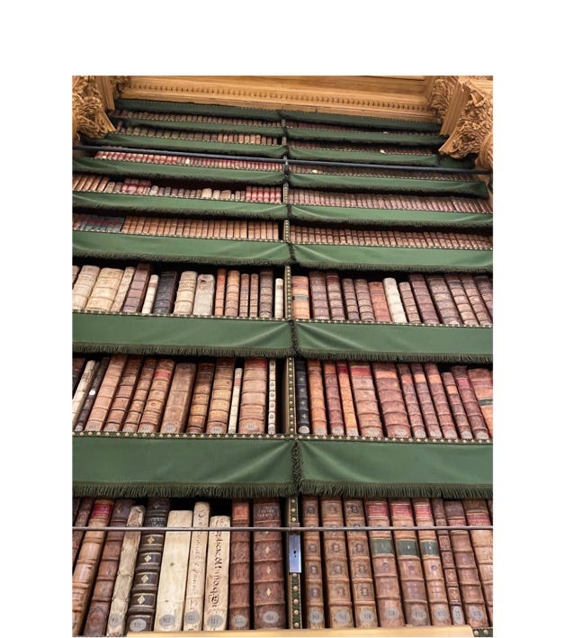 A large collection of books

Description automatically generated