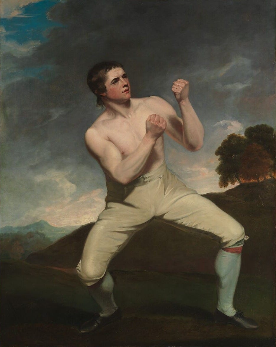 Richard Humphreys, the Boxer, John Hoppner (British, London 1758–1810 London), Oil on canvas