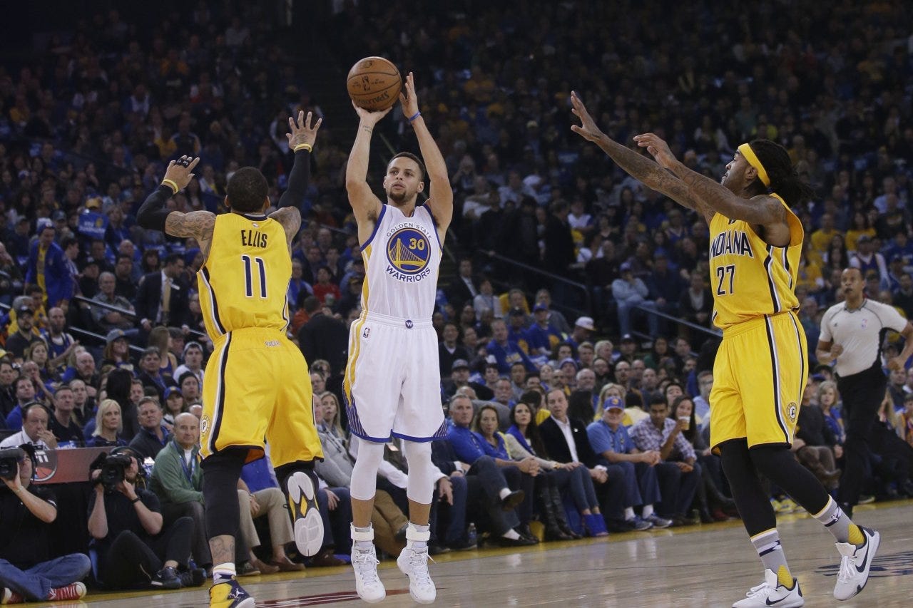 For Stephen Curry, There's No Such Thing as a Terrible Shot - WSJ
