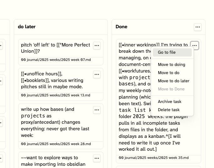 First Look: Task List Kanban