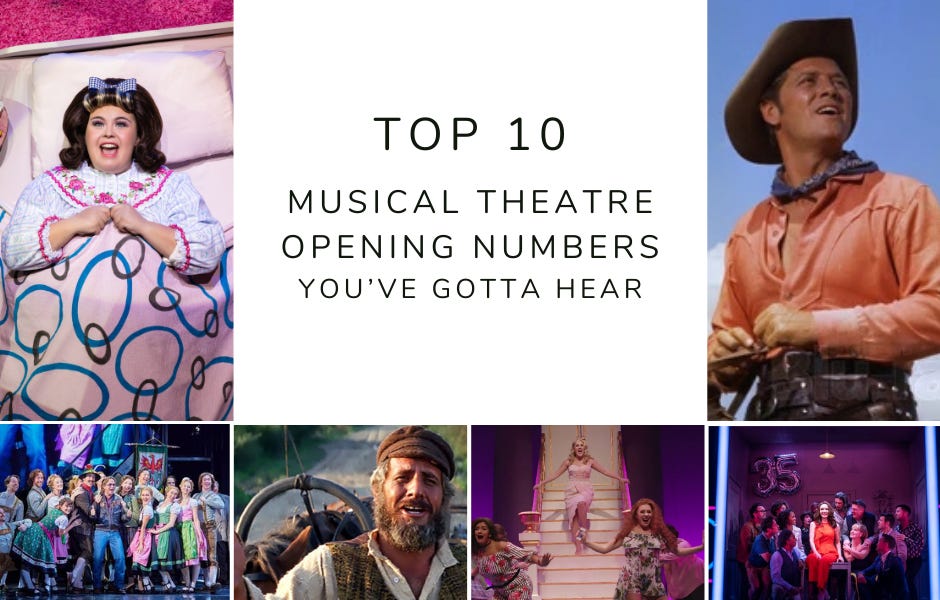 10 Musical Theatre Opening Numbers You've Gotta Hear, Ranked