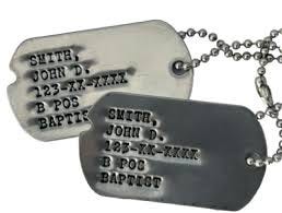 GI Dog Tags Dogtags Army Navy ...