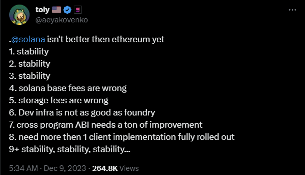 @aeyakovenko's tweet