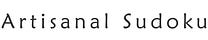 Artisanal Sudoku
