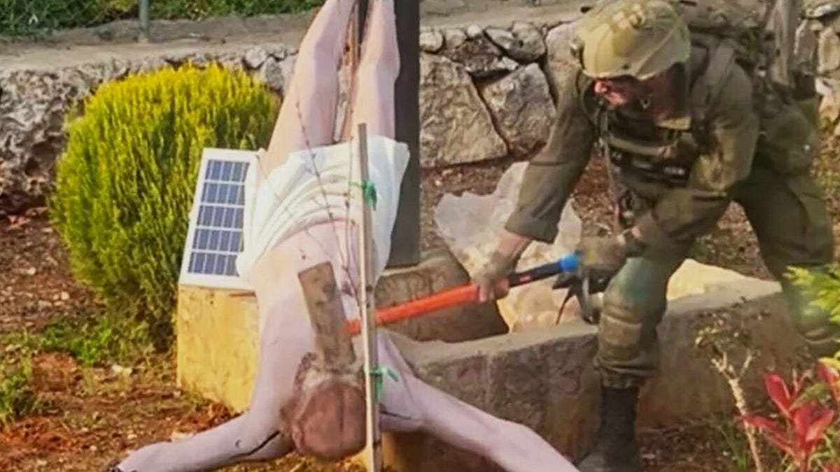 Israeli Soldiers in Lebanon Who Sledgehammered Statue of Jesus Arrested