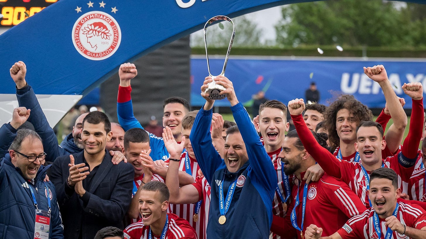 Silaidopoulos ready for next Olympiacos step | Under-20 Intercontinental  Cup 2023/24 | UEFA.com