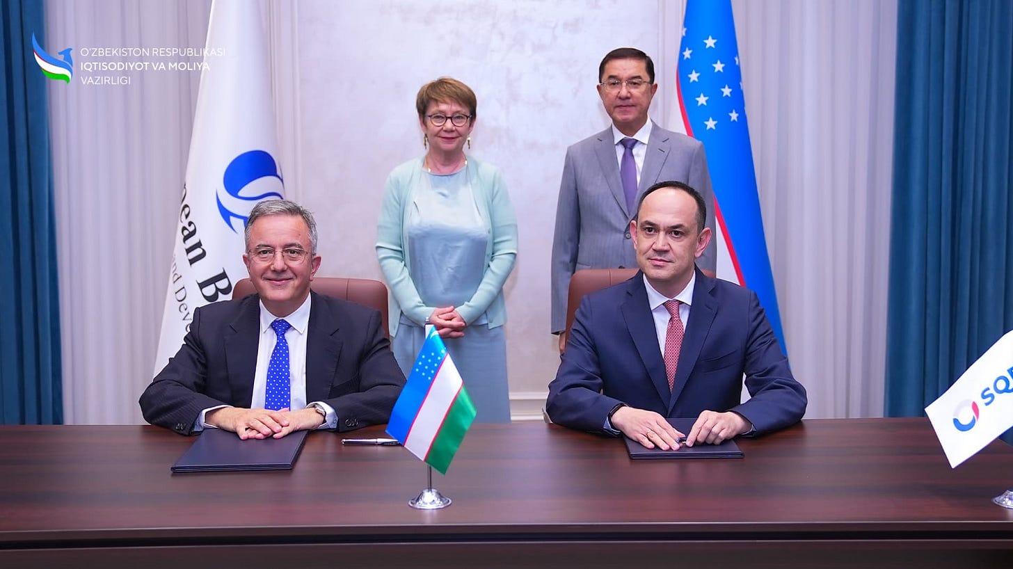 A meeting was held with the President of the European Bank for Reconstruction and Development Odile Renaud-Basso A meeting was held with the President of the European Bank for Reconstruction and Development Odile Renaud-Basso
