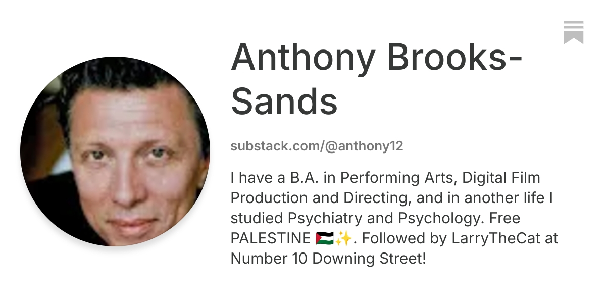 Anthony Brooks-Sands | Substack