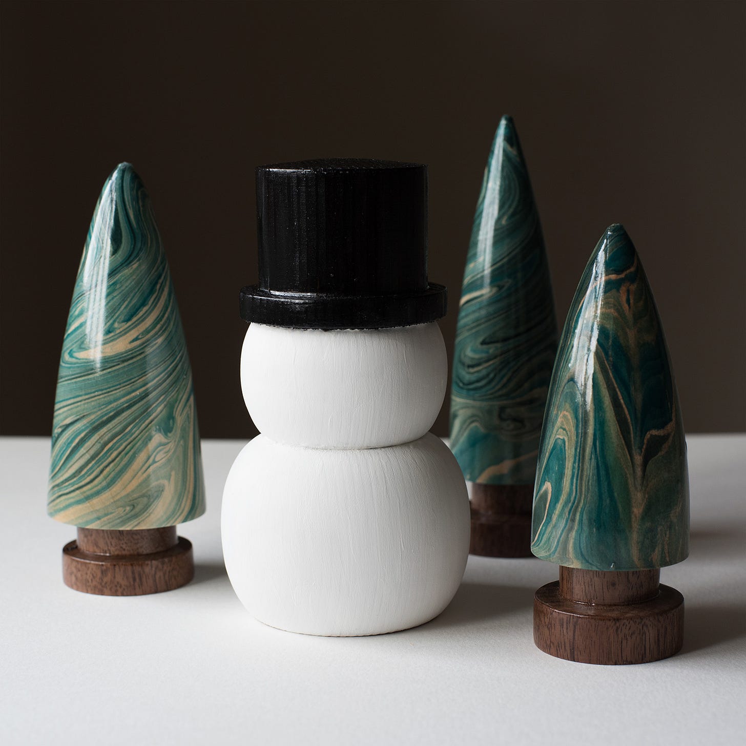 marbled trees marbled trees