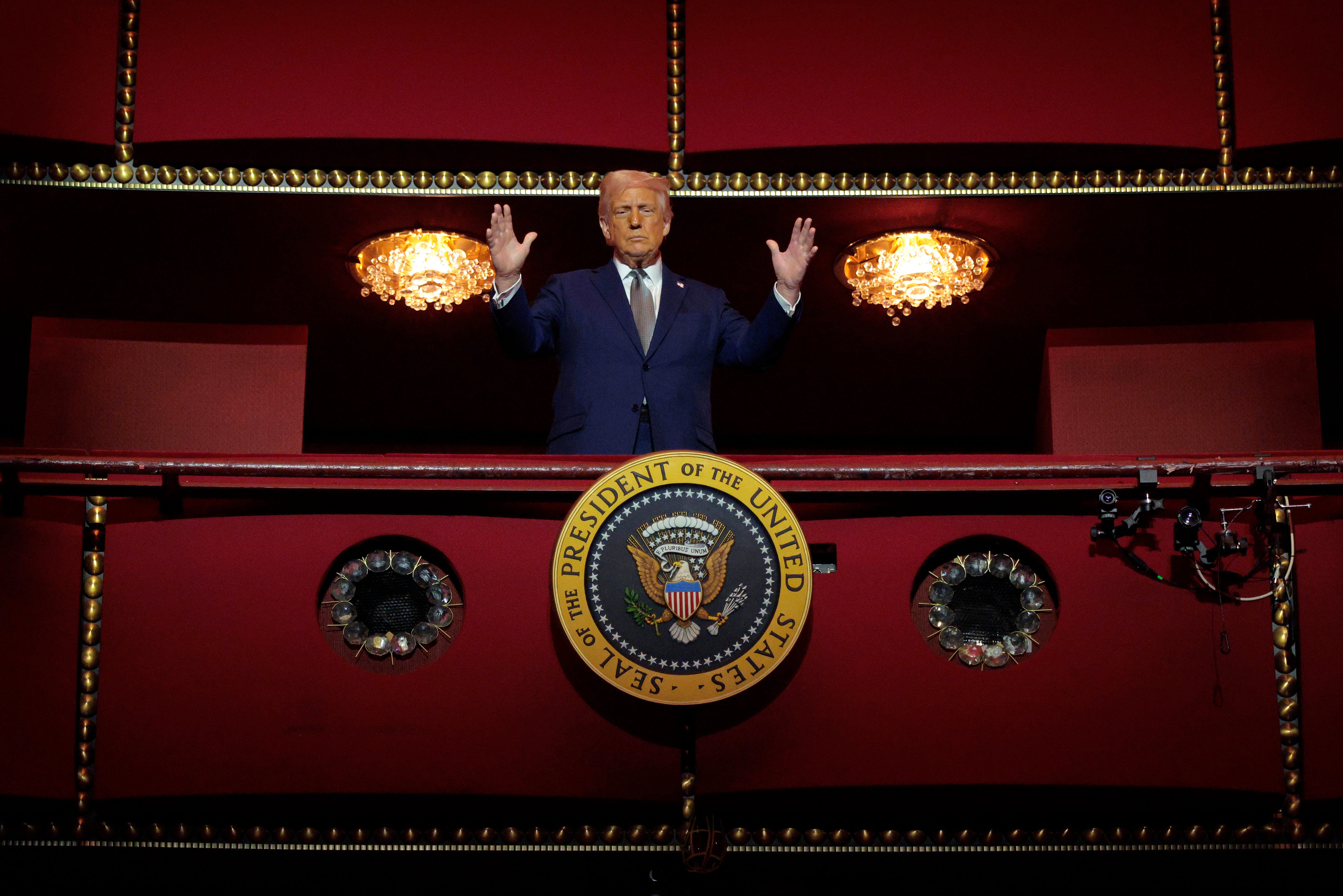 Trump Leader One Year On, Trump Strides Toward Autocracy