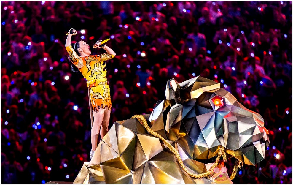 Super Bowl 2015: Katy Perry, Babylon, the Prostitute on the Beast