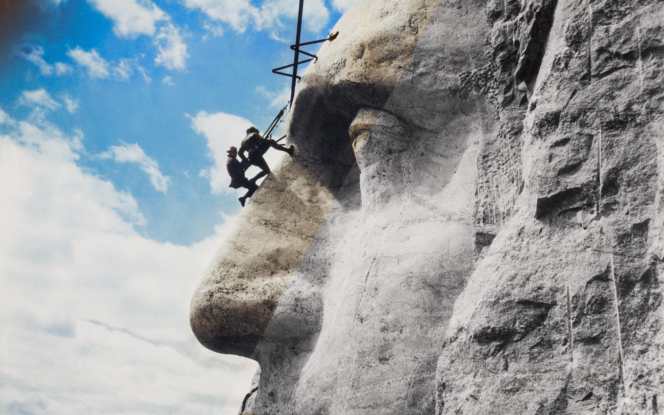 Mount Rushmore, May 1932