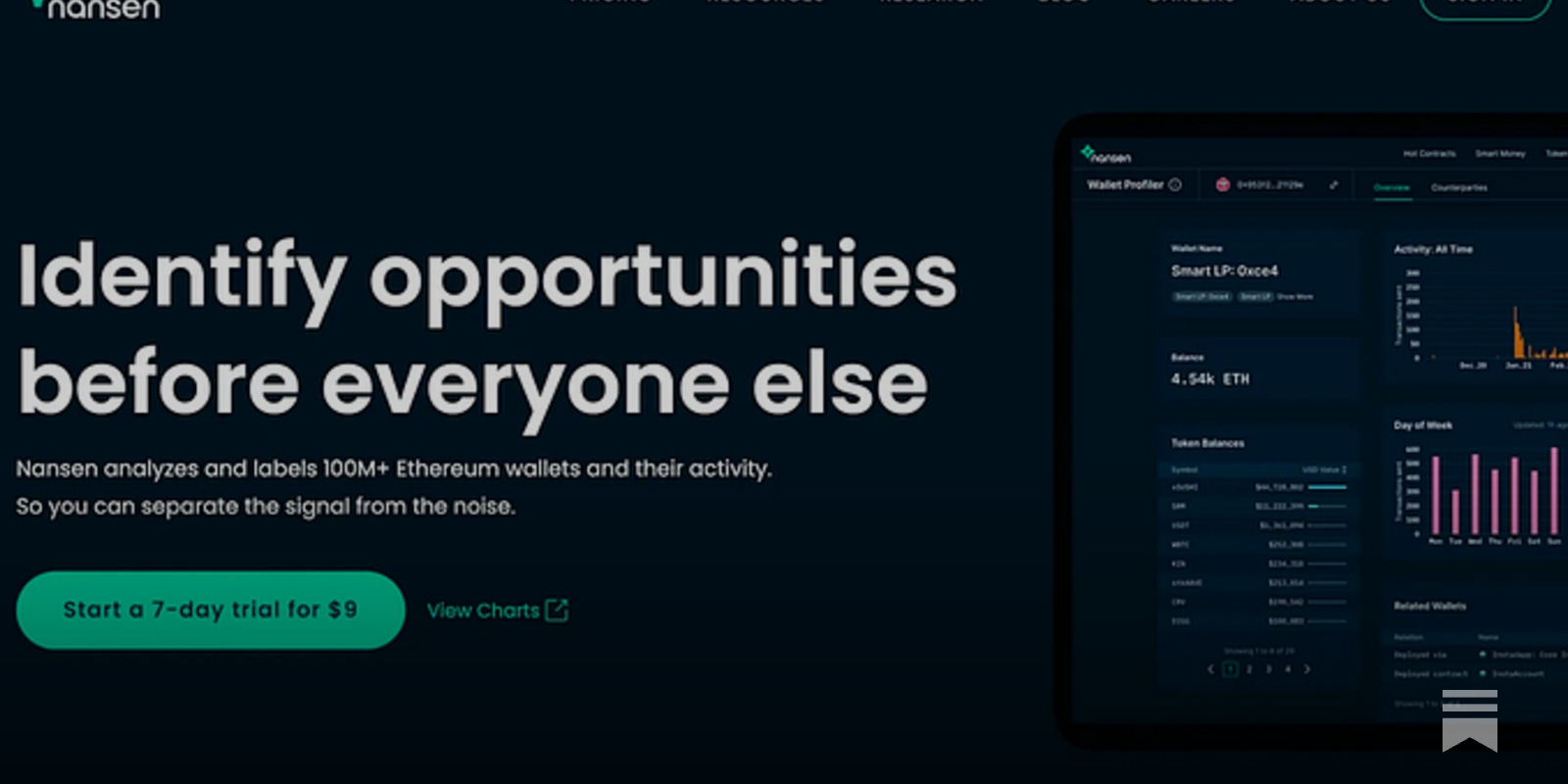 Nansen Analytics - by Zachary Roth - DAOJ