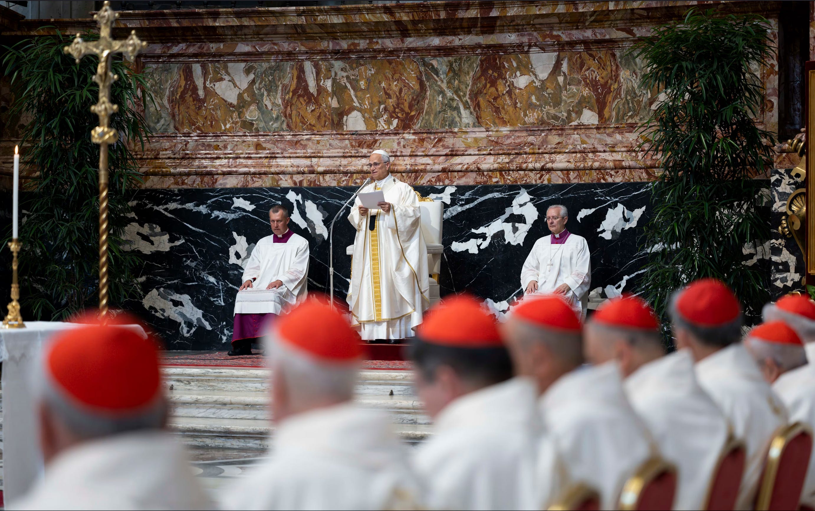 Pope Leo XIV Closes Consistory with Appeal to Help World Find God’s Paths to Peace