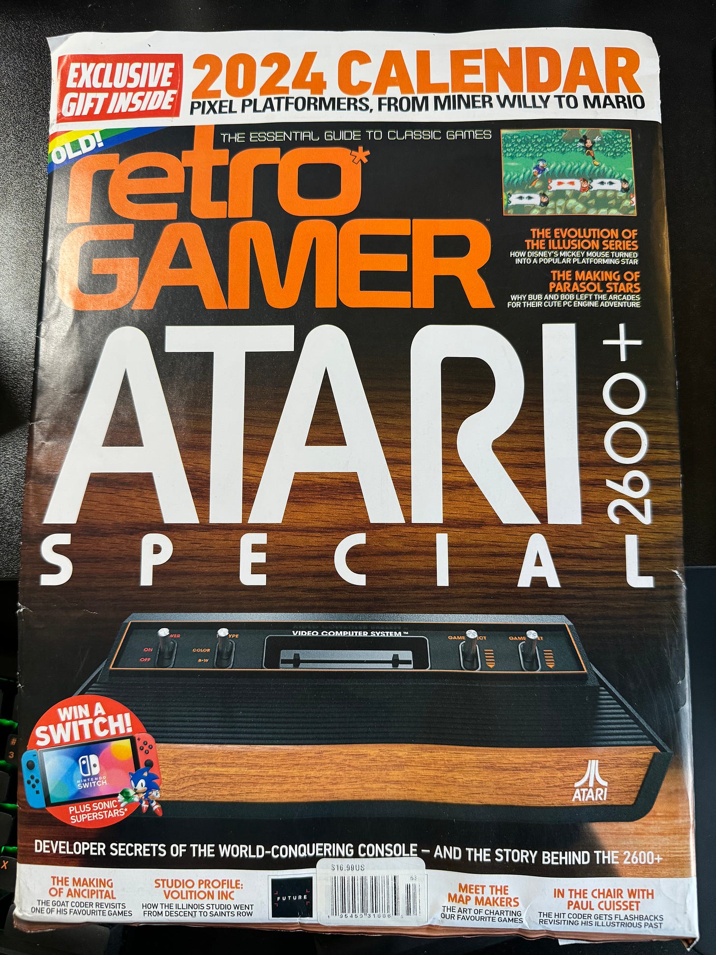 Retro Gamer Magazine and the Atari 2600+ - by Paul Lefebvre
