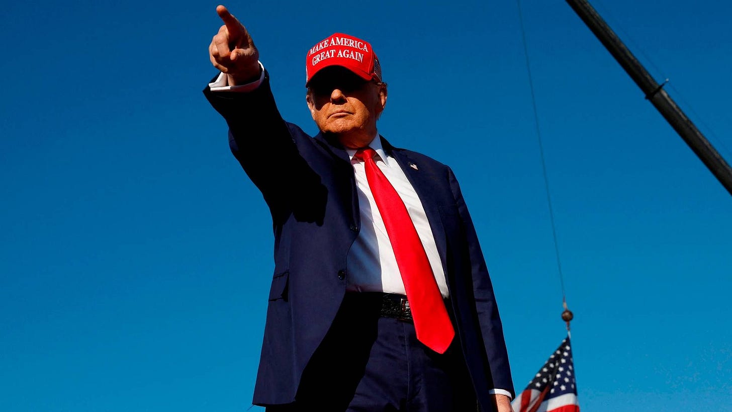 Trump vil stoppe havvind i New Jersey "fra dag 1" hvis han vinder  præsidentvalget