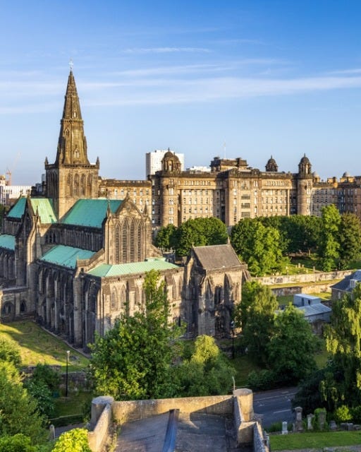 May be an image of Calton Hill, York Minster and castle