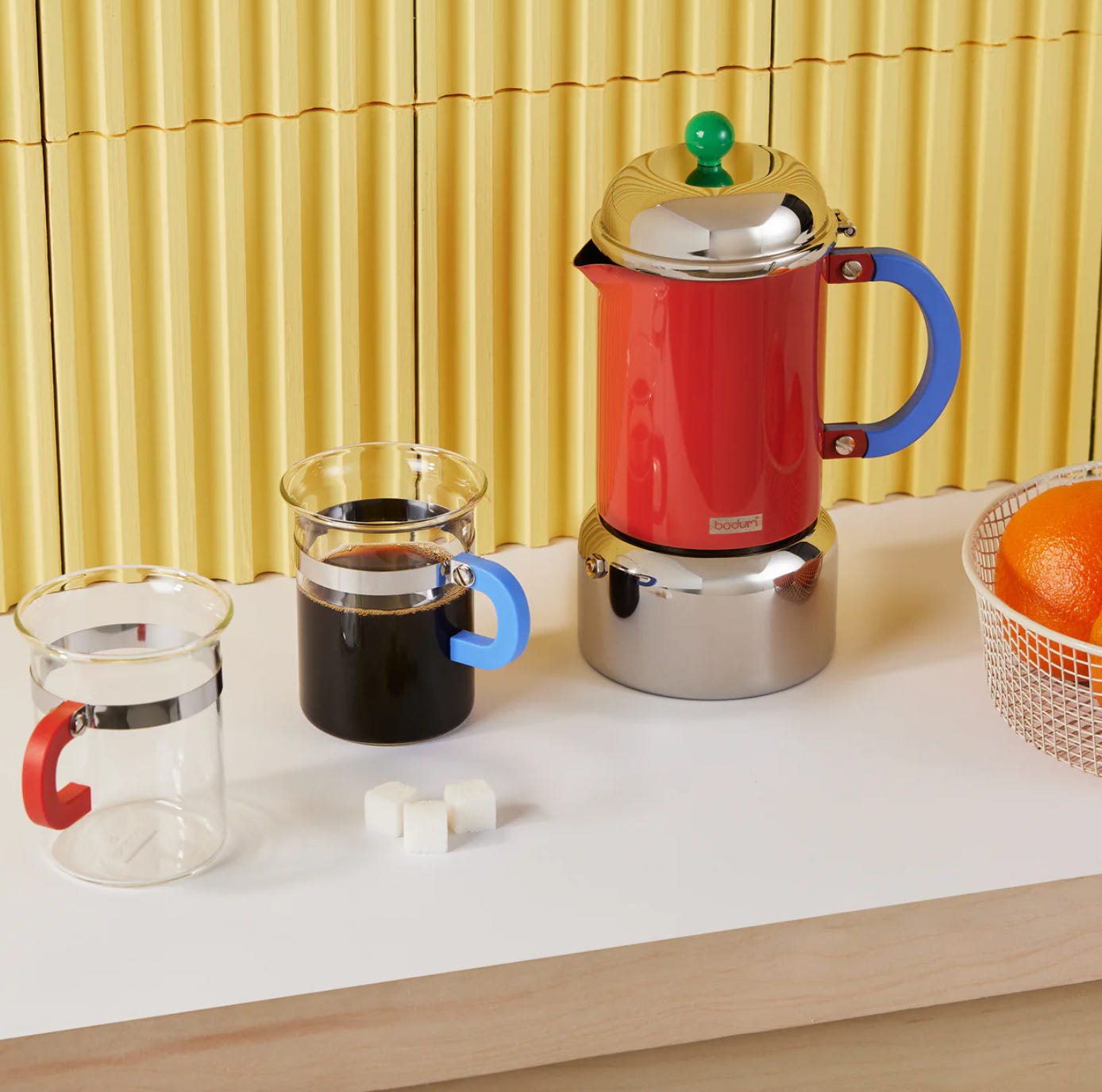 MoMA Design Store, Bodum Chambord Stainless Steel Espresso Maker