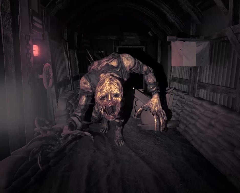 Clear shot of the monster from Amnesia: The Bunker [SPOILERS] : r/Amnesia