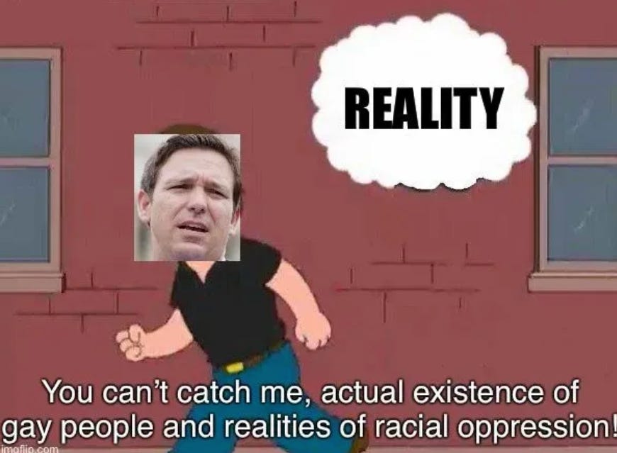 Desantis as a snowflake