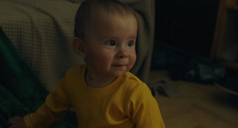 Five stills from the short film Mažoji