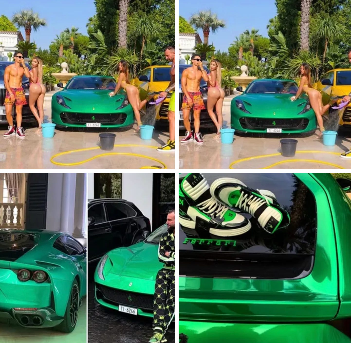 The Ferrari 499P, image size:1442x1408