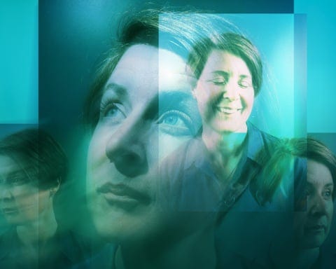 A composite image of Leanne ten Brinke 