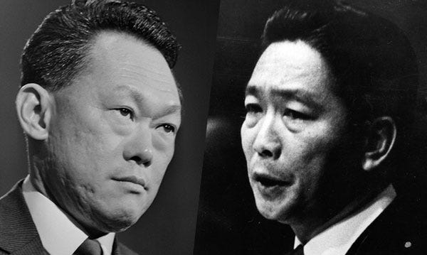 Lee Kuan Yew and Ferdinand Marcos Lee Kuan Yew and Ferdinand Marcos