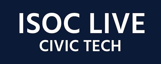 ISOC LIVE CIVIC TECH