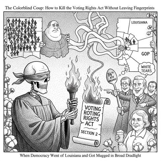 “The Colorblind Coup: How to Kill the Voting Rights Act Without Leaving ...