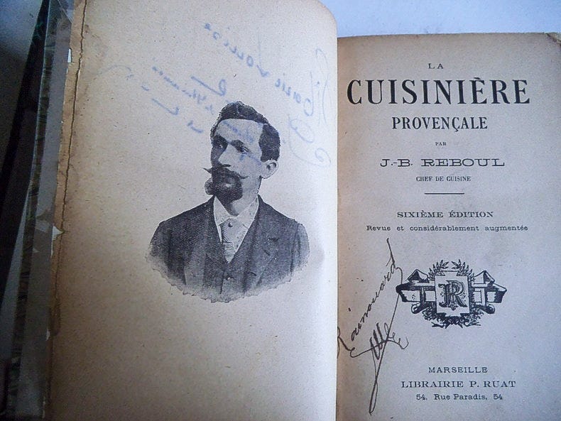 Reboul cuisinière provençale