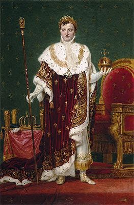 Emperor Napoleon I, 1807 | Jacques-Louis David | Painting Reproduction Αυτοκράτορας Ναπολέων Α', 1807 | Ζακ-Λουί Νταβίντ | Αναπαραγωγή ζωγραφικής
