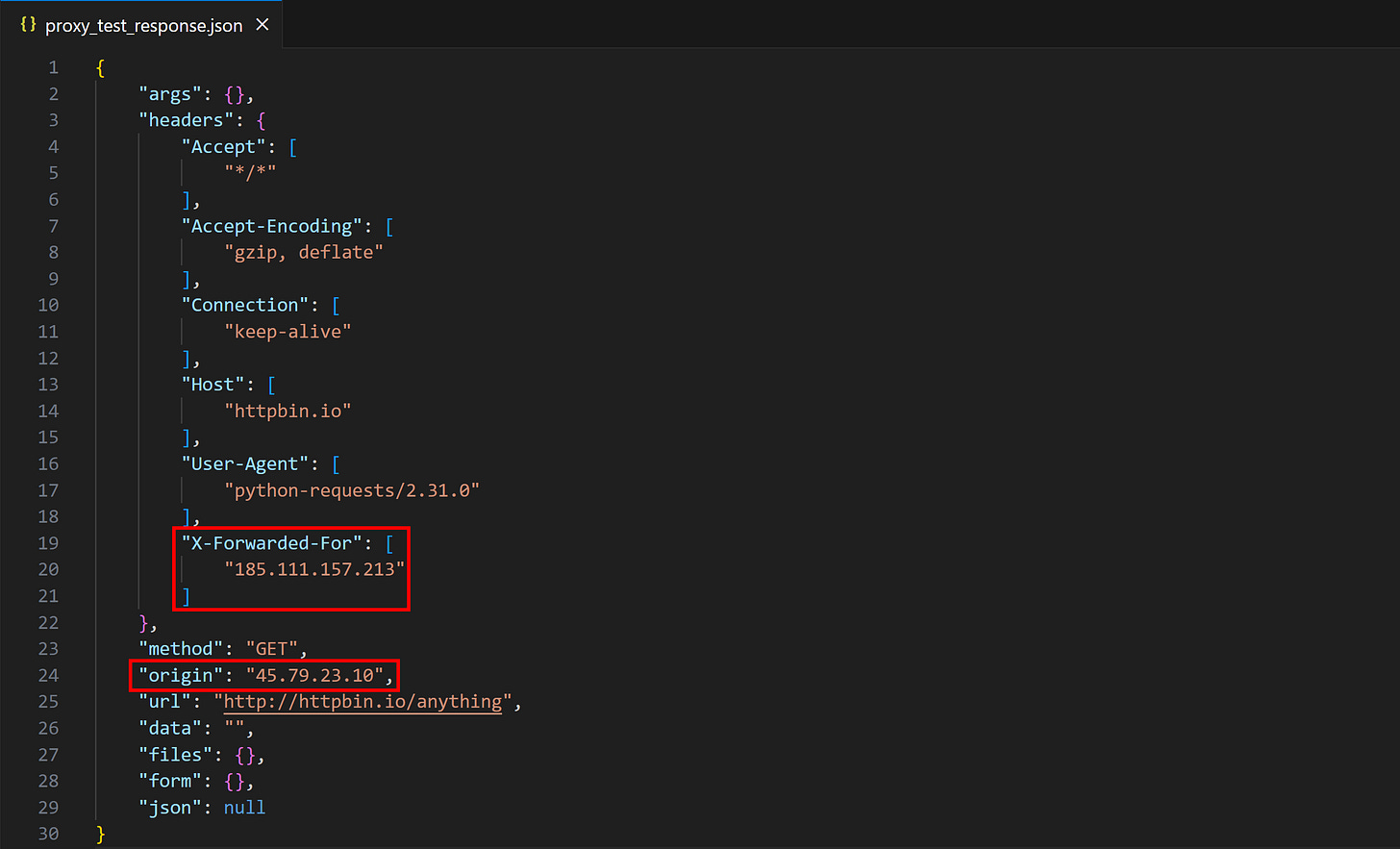proxy_test_response.json with a transparent proxy