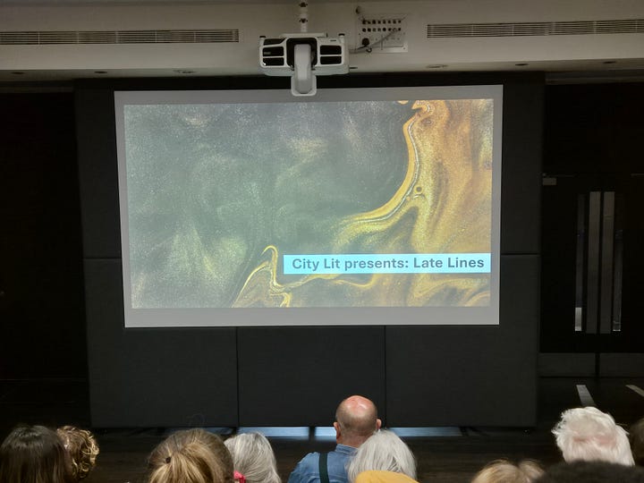 Photos from the recent Late Lines event
