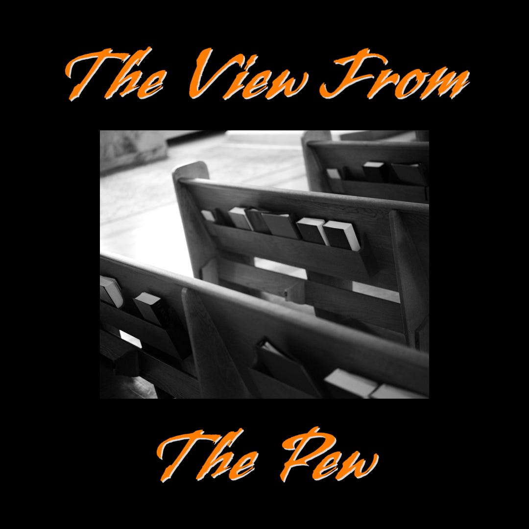 The View From The Pew by Jerry Godsey