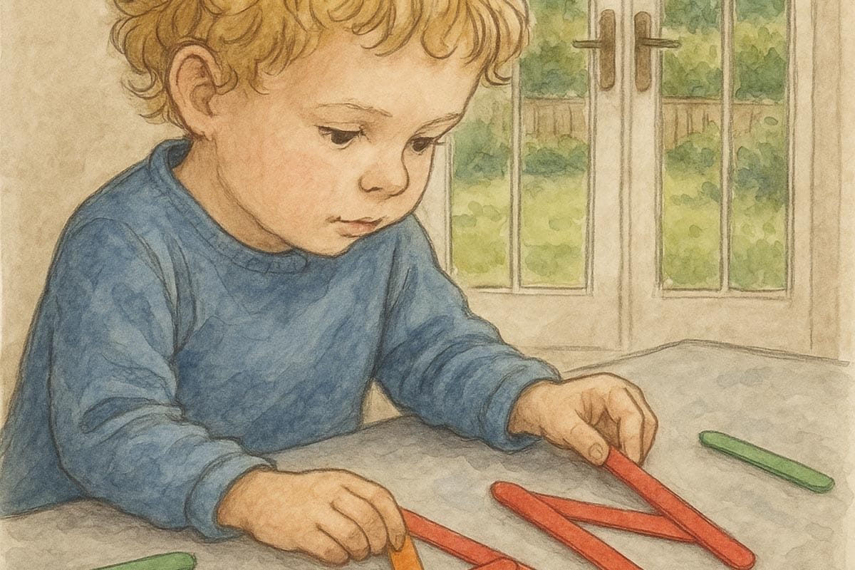Drawing without a pencil: arranging materials for early writing success Drawing without a pencil: arranging materials for early writing success