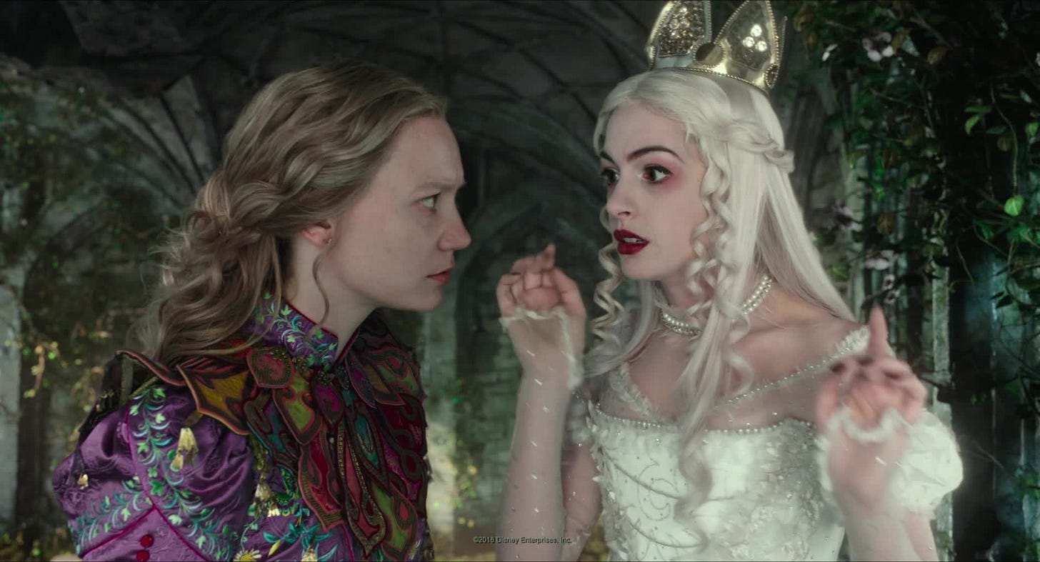 Alice and The White Queen - Alice Through The Looking Glass Photo ... Alice and The White Queen - Alice Through The Looking Glass Photo ...