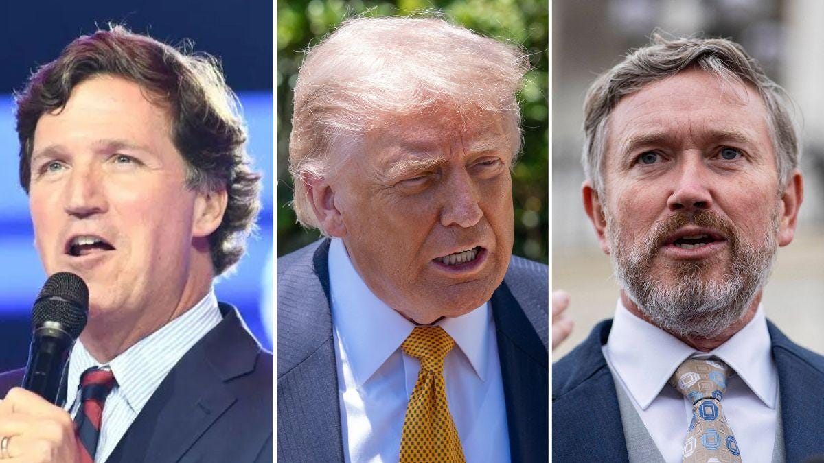 Tucker Carlson slammed MAGA in a recent installment of his podcast. Tucker Carlson slammed MAGA in a recent installment of his podcast.