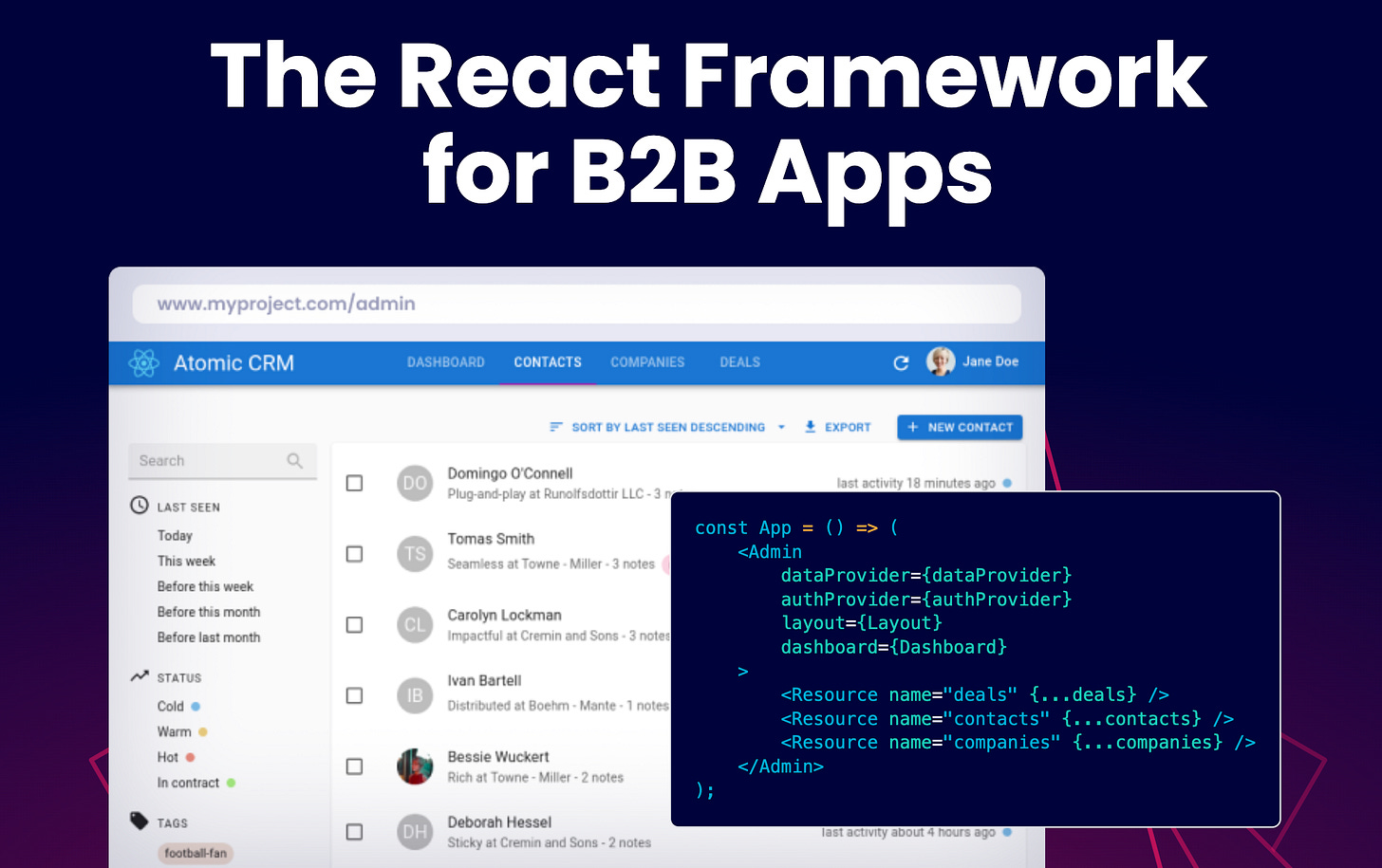 React-admin React-admin