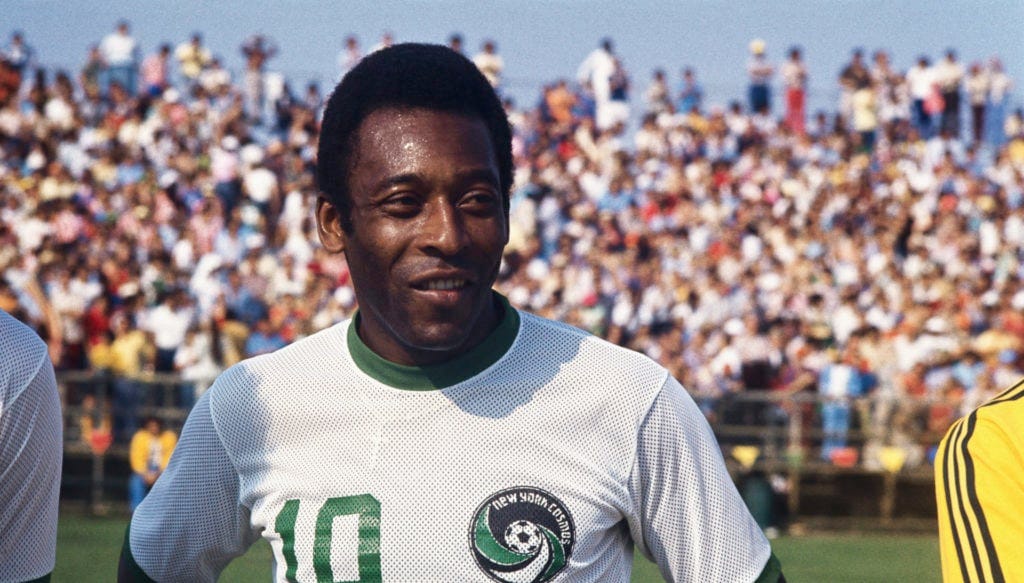 Did Pele stop a war?