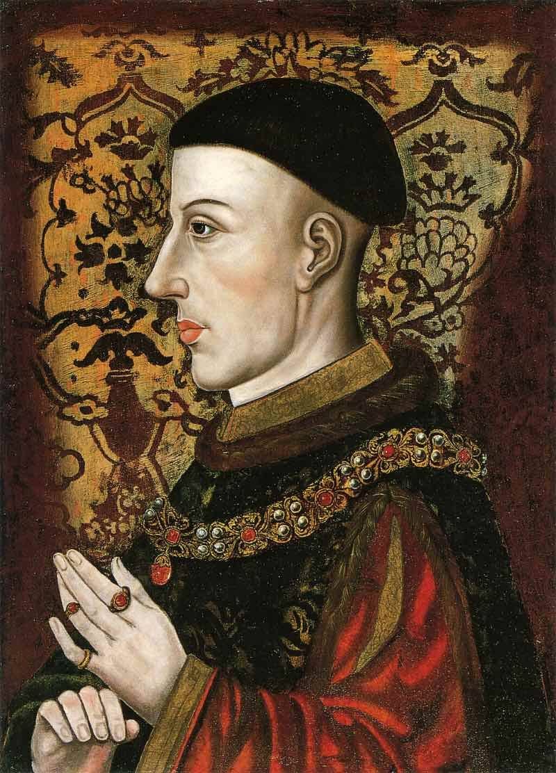 16th century portrait of Henry V