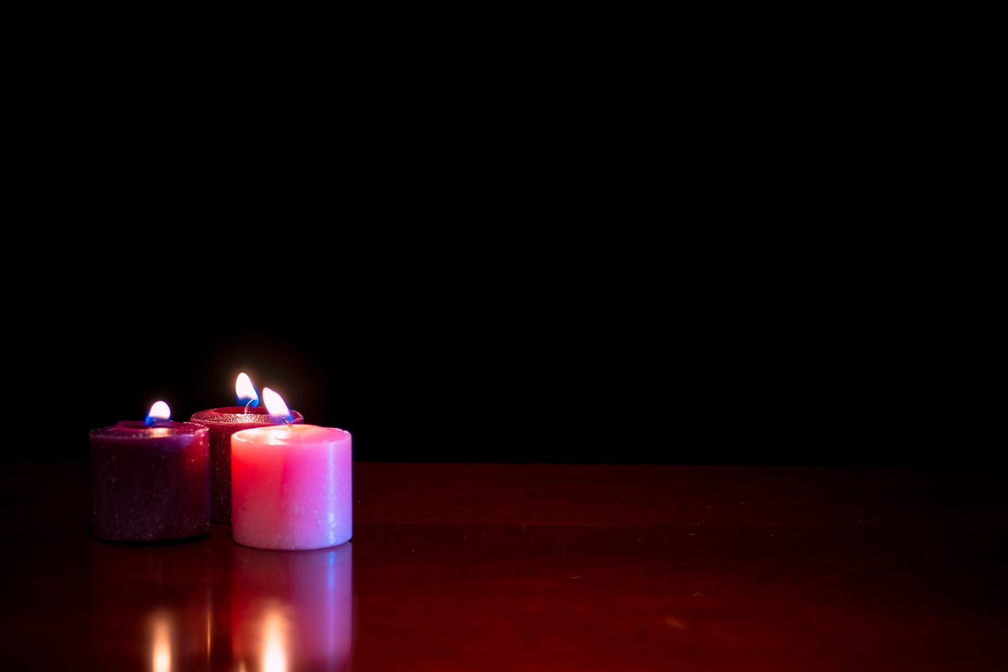 Advent candles Advent candles