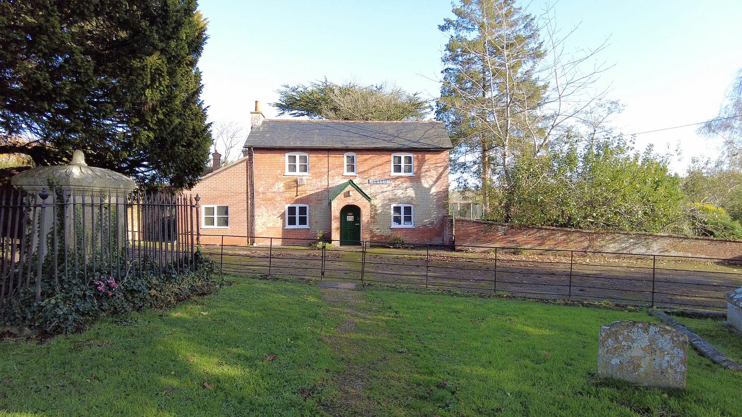 The Old School Masters House, now the home of Market Lavington Museum. 